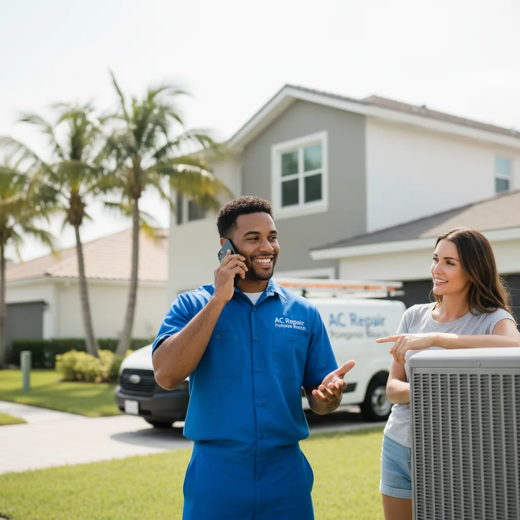 AC Repair Pompano Beach customer support in Fruitland Park